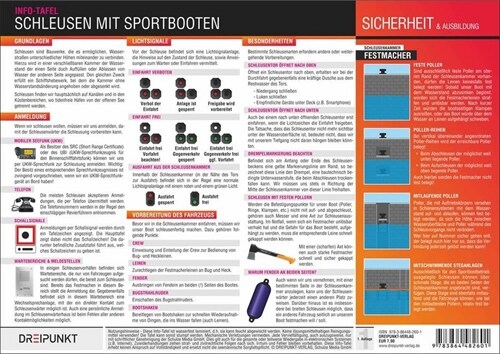 Schleusen mit Sportbooten, Info-Tafel (General Merchandise)