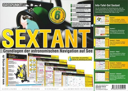 Tafel-Set Sextant, 6 Info-Tafeln (General Merchandise)