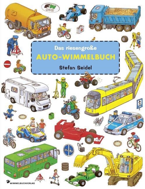 Das riesengroße Auto-Wimmelbuch (Board Book)