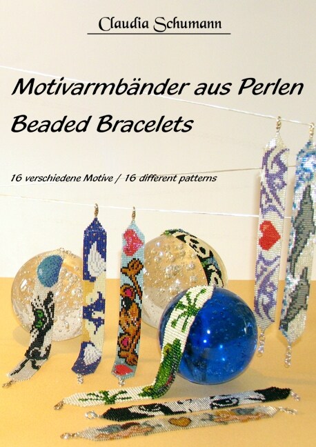 Motivarmbander aus Perlen. Beaded Bracelets (Pamphlet)