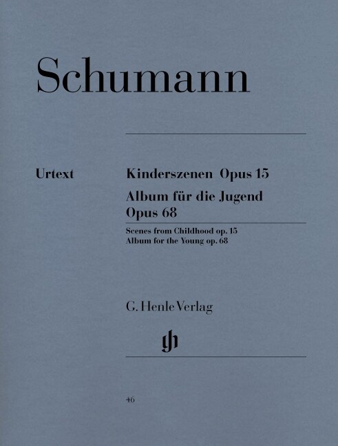 Album fur die Jugend op.68,  Kinderszenen op.15, Klavier (Sheet Music)