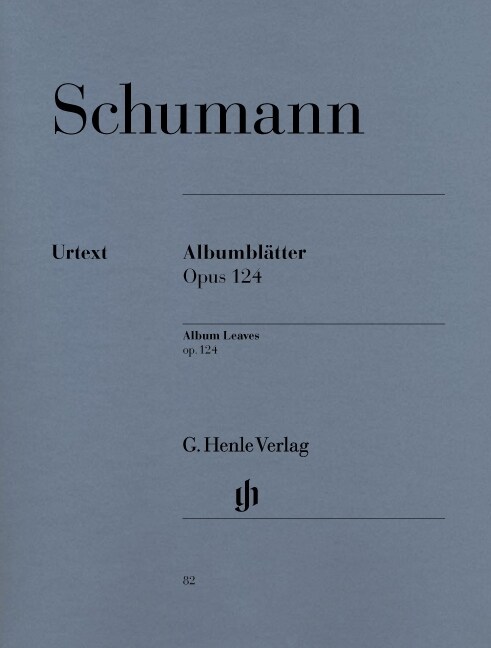 Albumblatter op.124, Klavier (Sheet Music)