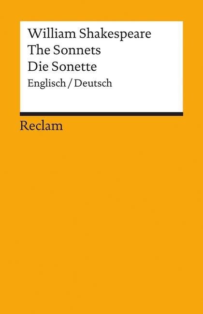 The Sonnets / Die Sonette. The Sonnets (Paperback)