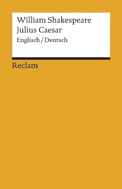 Julius Caesar, Englisch-Deutsch (Paperback)