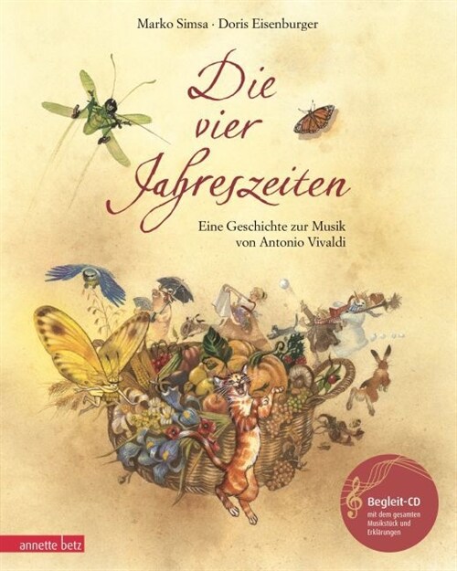 Die vier Jahreszeiten, m. Audio-CD (Hardcover)