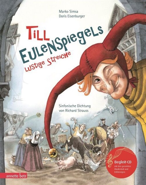 Till Eulenspiegels lustige Streiche, m. Audio-CD (Hardcover)