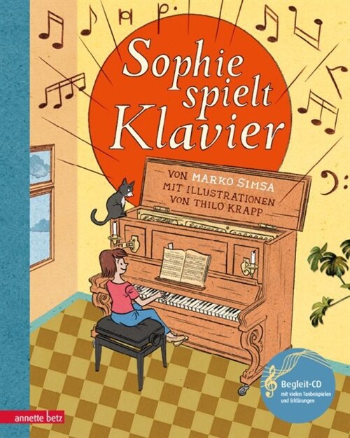 Sophie spielt Klavier, m. Audio-CD (Hardcover)
