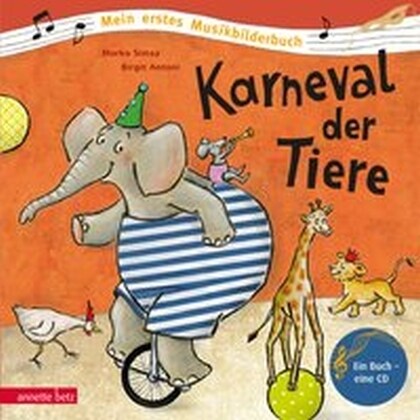 Karneval der Tiere, m. Audio-CD (Hardcover)