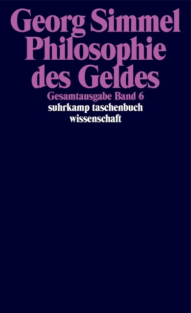 Philosophie des Geldes (Paperback)