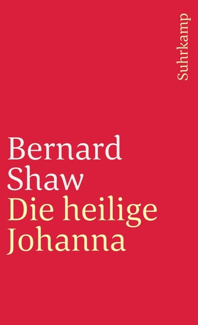 Die heilige Johanna (Paperback)