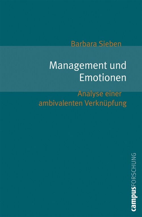 Management und Emotionen (Paperback)