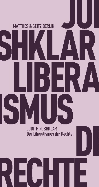 Der Liberalismus der Rechte (Paperback)