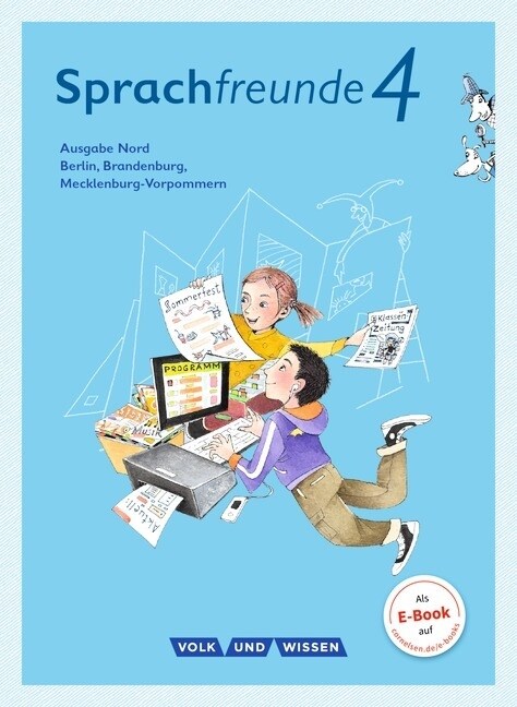 4. Schuljahr - Sprachbuch mit Grammatiktafel und Lernentwicklungsheft (Paperback)