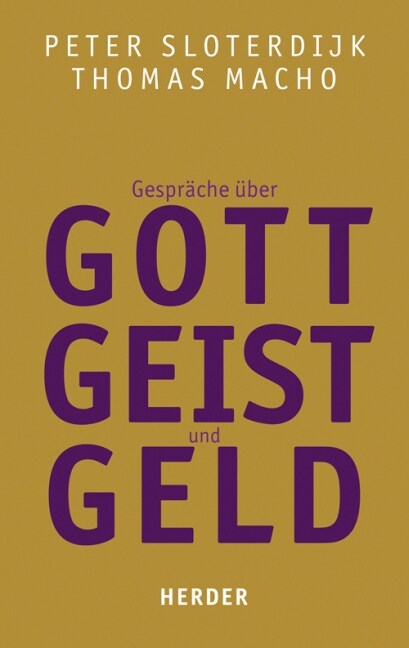 Gesprache uber Gott, Geist und Geld (Hardcover)