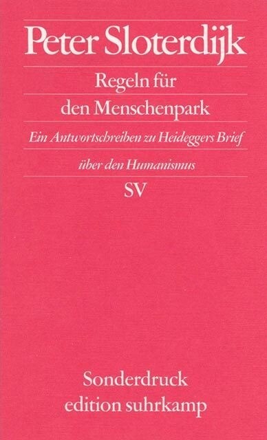 Regeln fur den Menschenpark (Paperback)