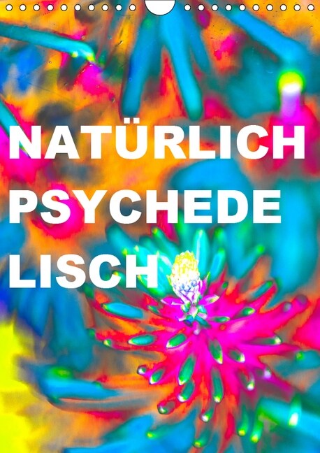 Naturlich psychedelisch (Wandkalender 2019 DIN A4 hoch) (Calendar)