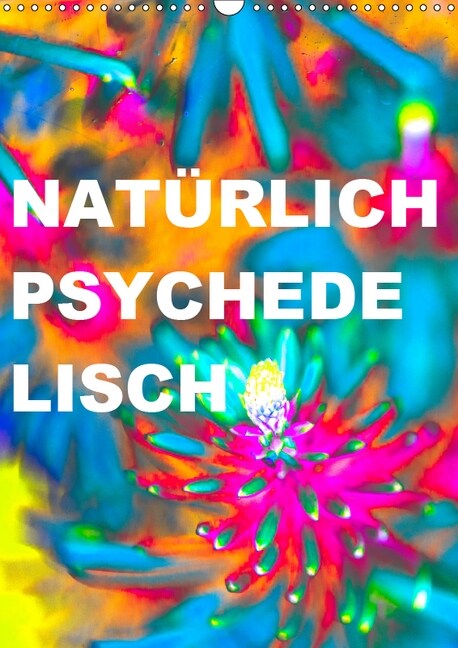 Naturlich psychedelisch (Wandkalender 2019 DIN A3 hoch) (Calendar)