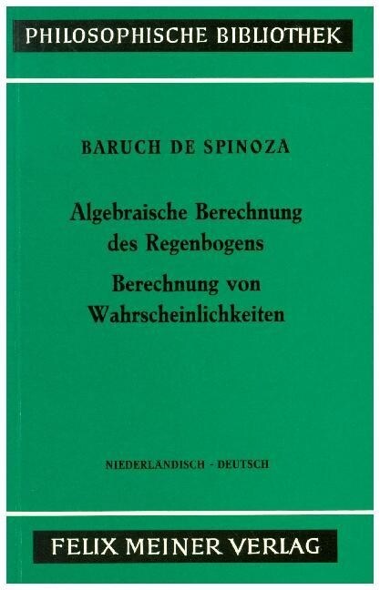 Algebraische Berechnung des Regenbogens. Berechnung von Wahrscheinlichkeiten (Paperback)