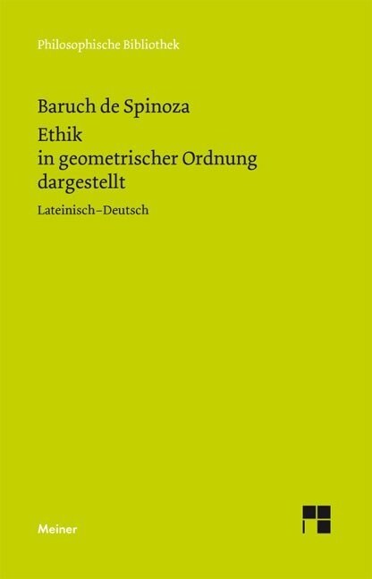 Ethik in geometrischer Ordnung dargestellt (Paperback)