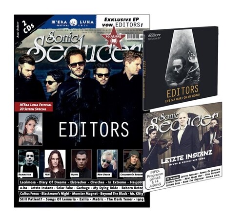 Titelstory zu Editors. Mera Luna Special. Stories und Interviews, m. 2 Audio-CDs (Paperback)