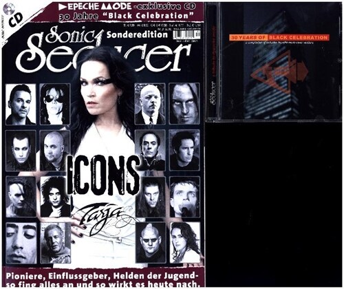 Icons - die Stars der Szene und ihre Einflussgeber + Depeche Mode Tribute CD, m. Audio-CD (Paperback)