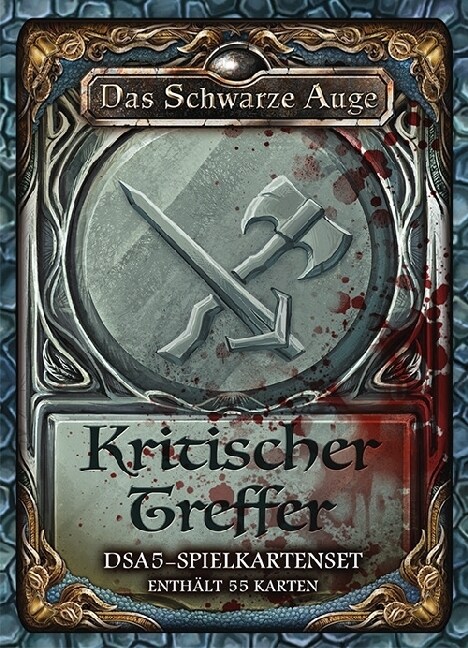 Das Schwarze Auge, DSA5 Spielkartenset Kritische Treffer (Game)