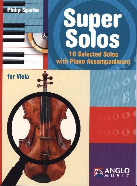 Super Solos, fur Viola und Klavier, m. Audio-CD (Sheet Music)