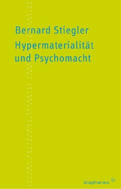 Hypermaterialitat und Psychomacht (Paperback)