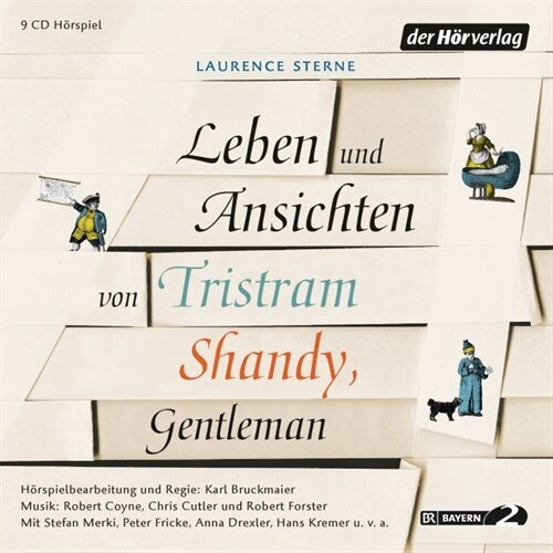 Leben und Ansichten von Tristram Shandy, Gentleman, 9 Audio-CDs (CD-Audio)