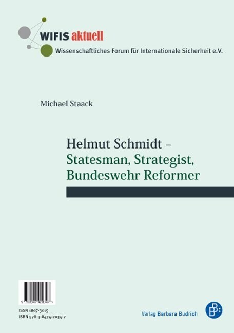 Helmut Schmidt (Paperback)