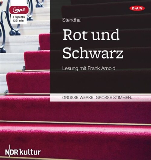 Rot und Schwarz, 2 MP3-CDs (CD-Audio)