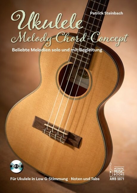 Ukulele Melody-Chord-Concept, m. 1 Audio-CD (Sheet Music)