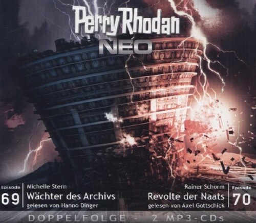 Perry Rhodan NEO - Wachter des Archivs - Revolte der Naats, 2 MP3-CDs (CD-Audio)