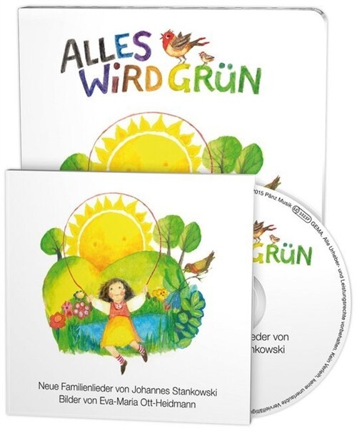 Alles wird grun, m. 1 Audio-CD (Board Book)