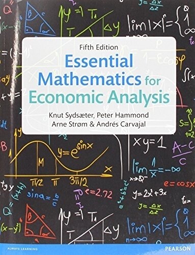 Essential Mathematics for Economic Analysis plus MyMathLab (Package, 5 ed)