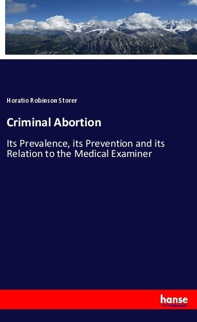 Criminal Abortion (Paperback)