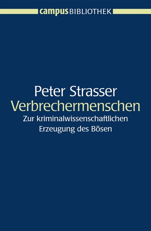 Verbrechermenschen (Paperback)