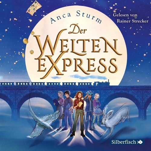 Der Welten-Express, 4 Audio-CDs (CD-Audio)