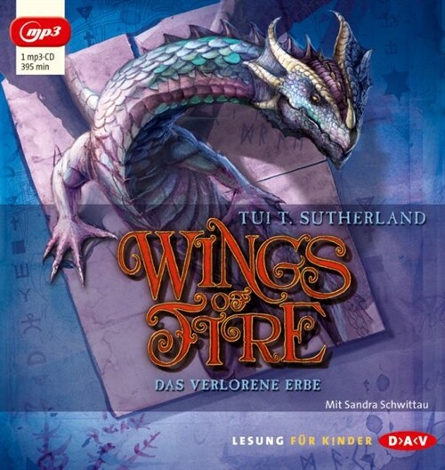 Wings of Fire, das verlorene Erbe, MP3-CD (CD-Audio)