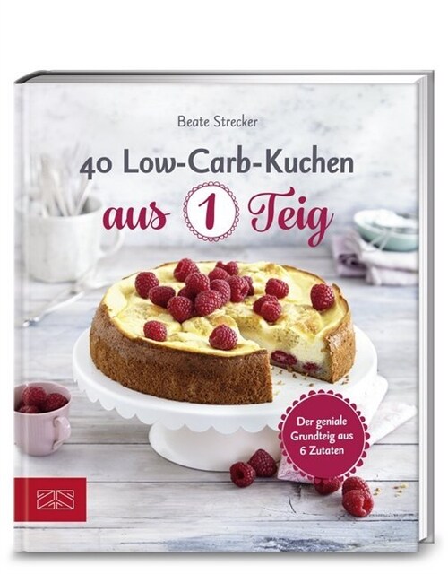 40 Low-Carb-Kuchen aus 1 Teig (Paperback)
