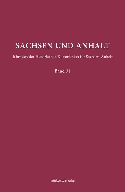 Sachsen und Anhalt. Bd.31 (Hardcover)
