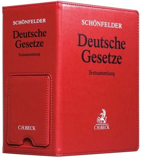 Schonfelder Deutsche Gesetze, Hauptordner 86 mm in Lederoptik (General Merchandise)