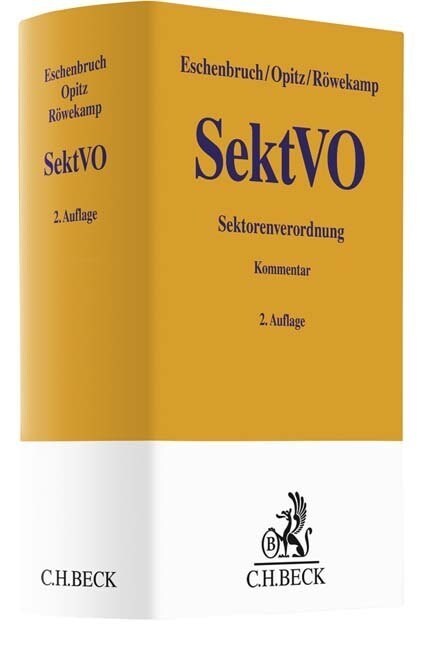 SektVO, Sektorenverordnung, Kommentar (Hardcover)