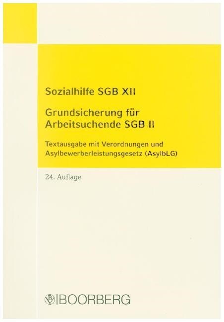 Sozialhilfe SGB XII. Grundsicherung fur Arbeitsuchende SGB II (Paperback)