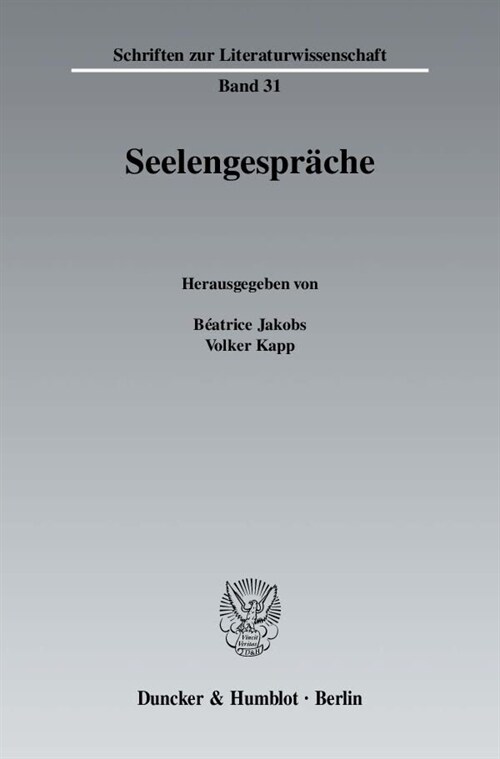 Seelengesprache (Paperback)