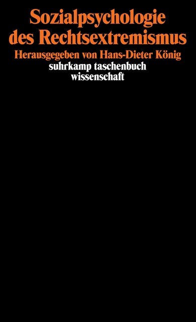 Sozialpsychologie des Rechtsextremismus (Paperback)