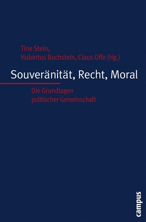Souveranitat, Recht, Moral (Paperback)