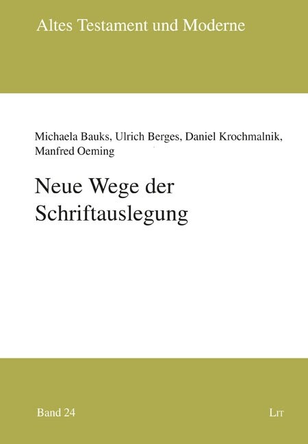 Schriftauslegung in der Moderne (Paperback)