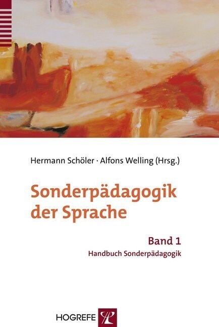 Sonderpadagogik der Sprache (Hardcover)