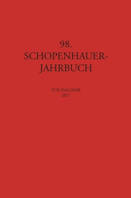 Schopenhauer Jahrbuch. Bd.98 (Hardcover)